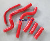 Honda CR500 CR500R Red Silicone Radiator Hose (1989-2001)