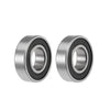 Machinery 2 x Ball Bearings Z2 15x32x9mm Double Shielded Carbon Steel