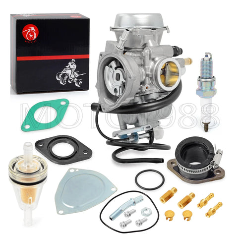 Suzuki LT-F250 Ozark Carburetor Carb and Intake Manifold (2003–2014)