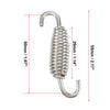 Universal 4 x Motorcycle Muffler Exhaust Pipe Spring 2.17" Silver Tone