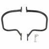 Harley Softail Heritage Black Chrome Rear Saddlebag Guard Bar (1997-1999)