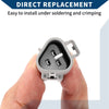Toyota 3 Pin Headlight Fog Lamp Connector Plug Male Wire Terminal