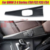 BMW 3 4 Series Carbon Fiber Car Multimedia Panel Cover Trim
