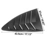 Toyota 86 1 Pair Rear Side Window Louvers Cover Matte Black (2013–2021)