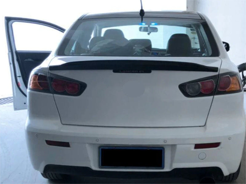 Mitsubishi Lancer Evolution 2008-2017 Glossy Black Rear Spoiler Wing