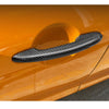 Pair Real Carbon Fiber Exterior Door Handle Cover fits Mini Cooper F55 F56 F57