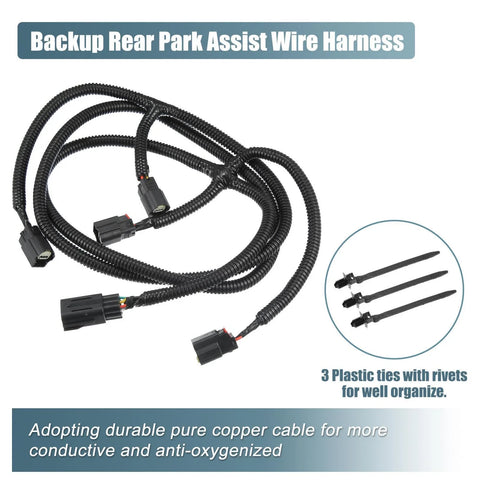 Dodge RAM 1500 2500 3500 Rear Park Assist Wiring Harness (2013-2023)