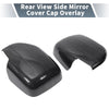 Lexus LX470 Rearview Mirror Cap Overlay 2 x Black Carbon Fiber (1998-2007)