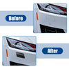 Volvo S80 Front Left Right Bumper Headlight Washer Nozzle Caps (1999-2006)