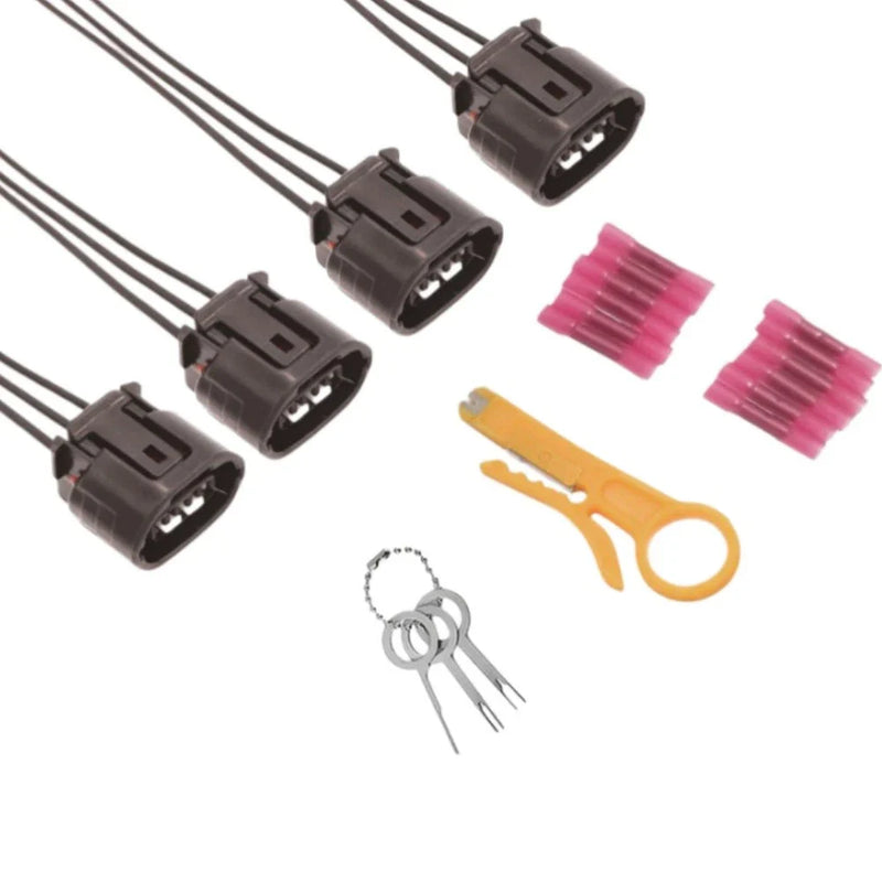 Mitsubishi Outlander, Lancer 4 x Ignition Coil Connector Harness (2003-2015)