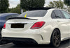 Mercedes-Benz W205 C63 AMG Sedan Rear Glossy Black Spoiler (2015-2021)
