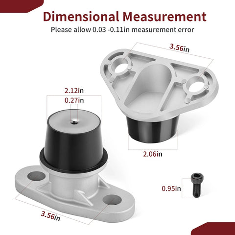 Sea Doo GTX 4TEC Front Rear Engine Motor Mount Kit