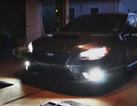 8000LM 40W PSX24W Pure White LED Fog DRL Spot Lights
