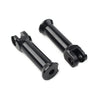 Harley Softail Slim Fat Bob Low Rider (2018-2020) Black Foot Rest Pegs