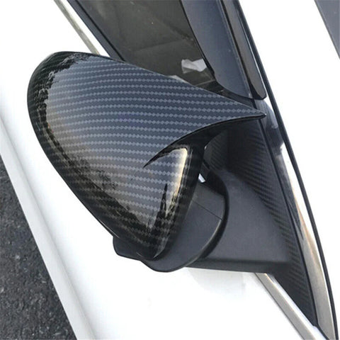 Kia Forte K3 Carbon Fiber Look Side Mirror Covers (2013-2018)