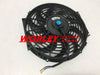 QLD 12" Electric Thermo Curved Blade Fan & Mounting Kit