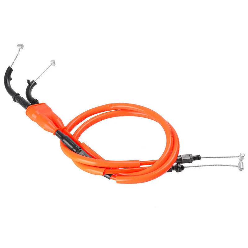 Yamaha YZF R6 Orange Throttle Cables (2006-2016)