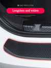 Toyota RAV4 2 x PU Leather Rear Bumper Sill Protector (2019–2023)