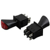 DPDT 6Pin Latching Slide Rocker Switch ForwardStopBack