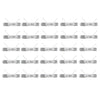 Volvo XC60 Side A Pillar Trim 25 x Windscreen Clips (2009-2017)
