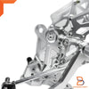 Honda Monkey 125, Grom MSX125 Silver Adjustable Rear Footpegs (2018-2023)