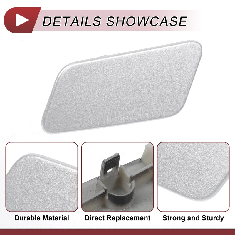 Lexus LX570 (2016-2021) - Silver Tone Front Left Washer Nozzle Cover