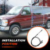 Ford E150 E250 E350 Cargo Door Latch Release Cables (2000-2014)
