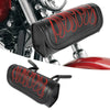 Leather Motorcycle Front Fork Tool Bag SaddleBag Storage Pouch