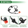 Honda Ridgeline 2006-2014 ABS Wheel Speed Sensor (2 x Sensors)