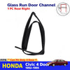 Glass Run Door Channel Rubber Seal Rear Right Fits HONDA CIVIC EG 4D 1992-95 D11