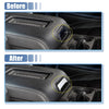 GMC Silver Tone 1 Set Center Console Cover Lock Armrest Lid Catch Plastic