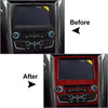 Ford Mondeo (2013-2019) Carbon Fiber GPS Navigation Panel Cover Trim