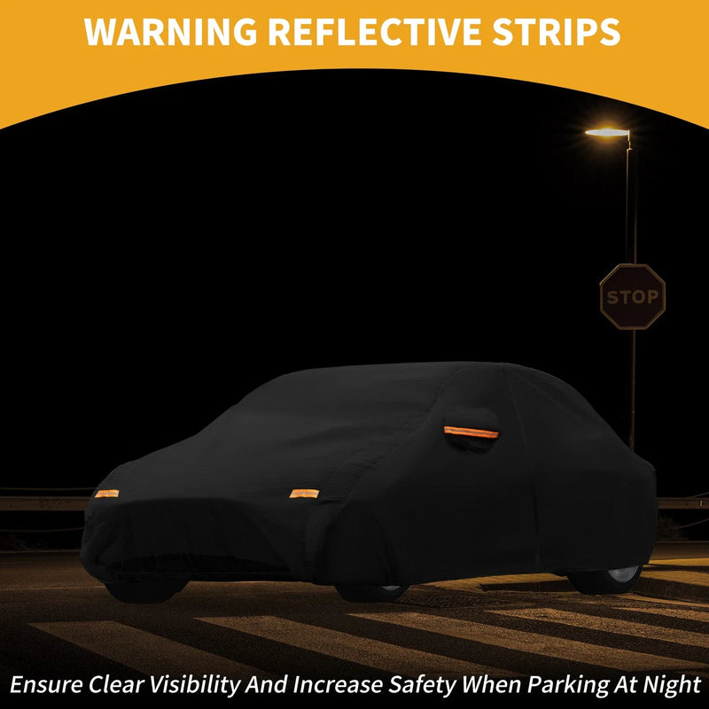 Lexus RC (2015-2023) - Black 190T-PU Waterproof All Weather Car Cover