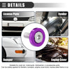 Motorcycle Purple 6 x Finishing Countersunk Washers