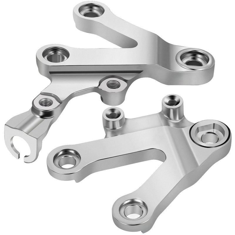 Kawasaki ZZR600 ZZR 600 2 x Footpeg Bracket Left+Right (2005-2008)