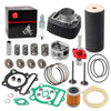 Yamaha Warrior 350 Cylinder Piston Gasket Air Oil Top End Kit (1990–2004)