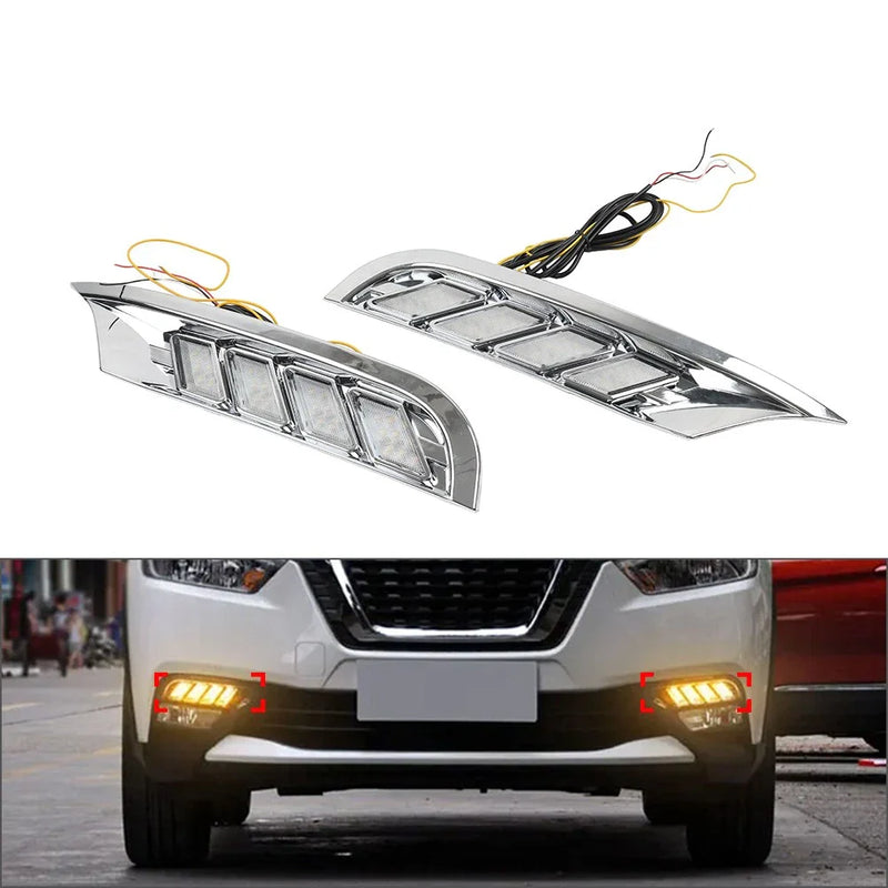 Nissan Kicks Flashing Daytime Running Lights Turn Signal Lamp (2017-2020)