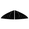 Tesla Model 3, Y Rear Window Side Vent Shutter Louver Cover Trim (2017-2023)