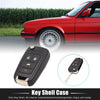 Chevrolet Cruze Black Remote Key Shell Case 4-Button