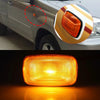 Toyota Land Cruiser Hilux Amber Front Fender Side Marker Indicator Lights
