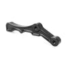 Harley Davidson 1x Black Front Brake Caliper Bracket Kit