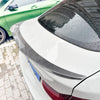 BMW 4 Series F36 M4 Carbon Fiber Look Rear Boot Spoiler Lip (14-20)