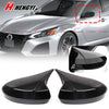 Nissan Altima Gloss Black Side Rearview Mirror Cover Trim (2019–2022)