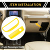 Jeep Wrangler JK (2007-2017) Yellow Glove Box Handle Switch Cover Trim