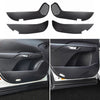 Lexus RX 350 4x Inner Door Anti-Kick Carbon Fiber Leather (2023–2025)