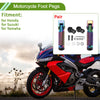 Honda / Suzuki / Yamaha Rear Brake Pedal Colorful Motorcycle Foot Pegs