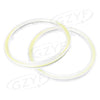Car 80mm COB LED Angel Eyes Halo Fog Lamps (12-24V)