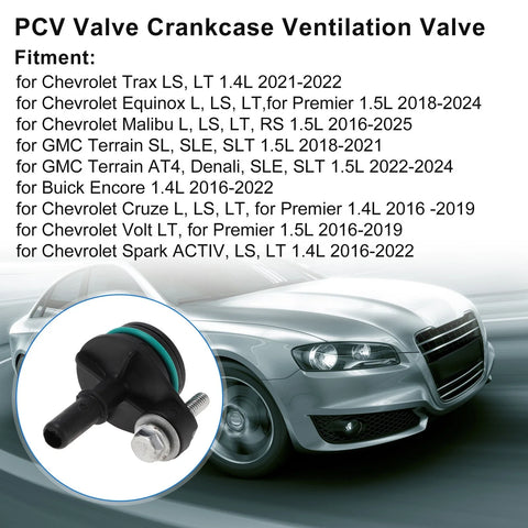 Chevrolet Trax PCV Valve Exhaust Control Crankcase Ventilation