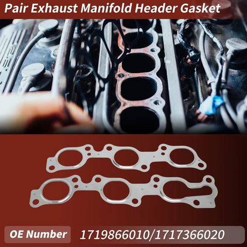 Toyota Land Cruiser 1 x Exhaust Manifold Header Gasket (1990–1999)