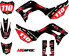 Honda CRF 110 2019-2022 Barbed Stickers Custom Graphics Full Kit